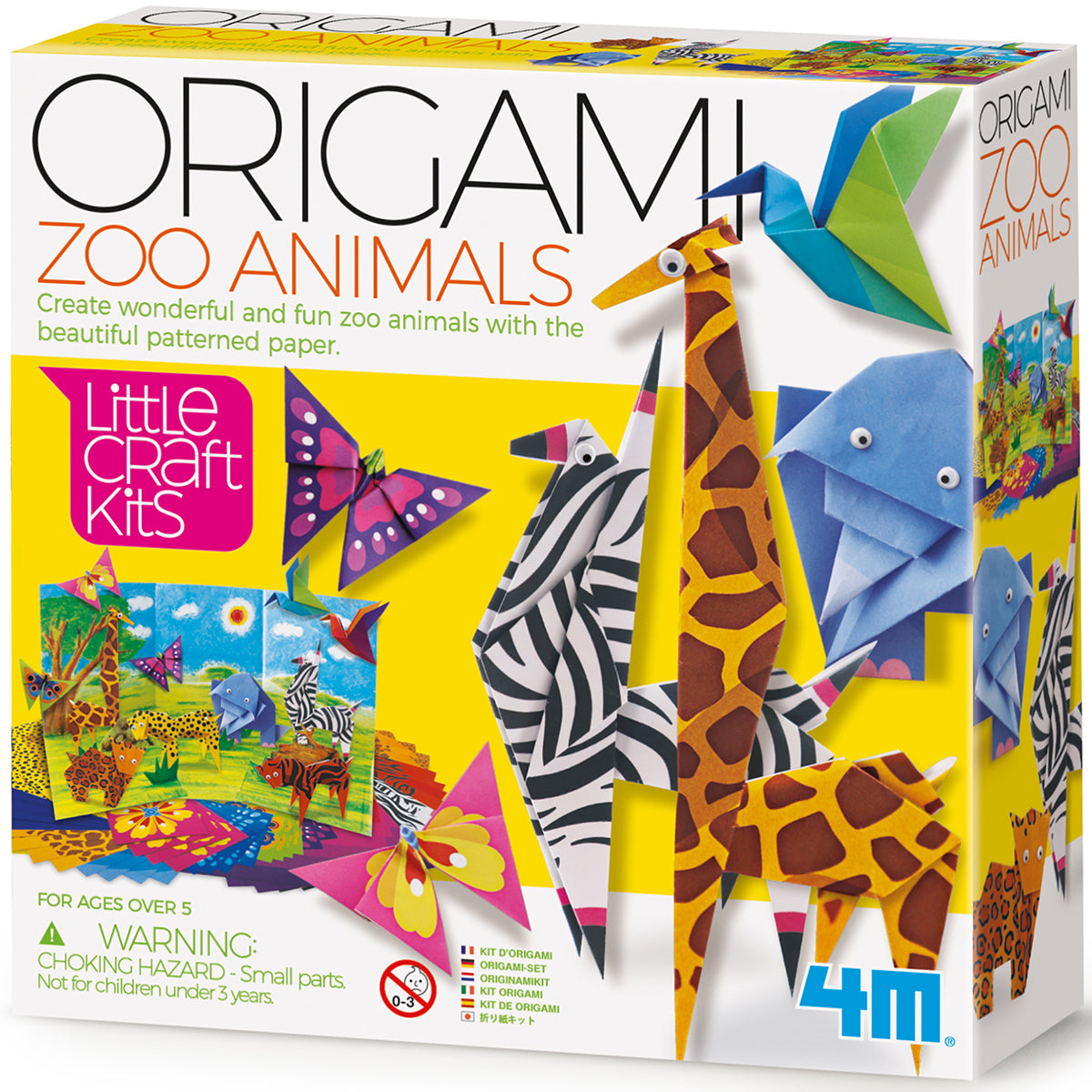 Little Craft - Origami Zoo Animals - Damaged Box