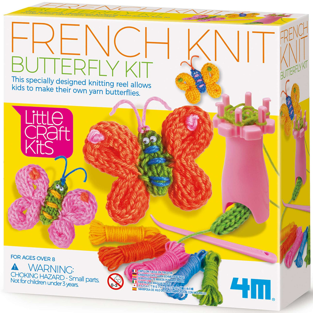 Little Craft - French Knit Butterfly Kit