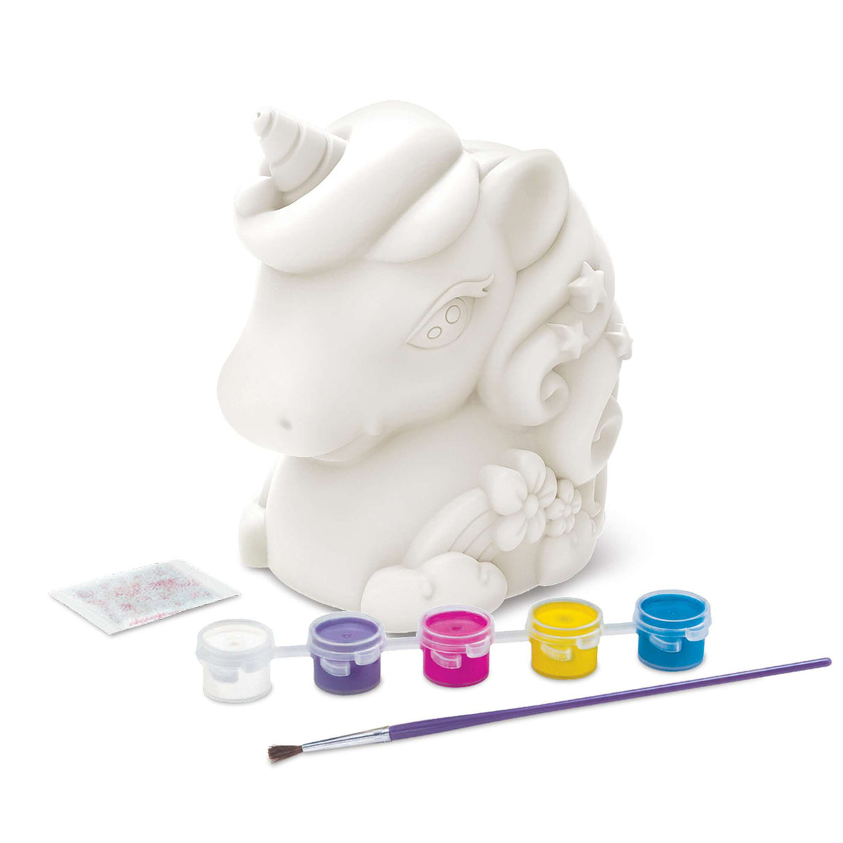 KidzMaker - Paint Your Own Mini Glitter Unicorn Bank