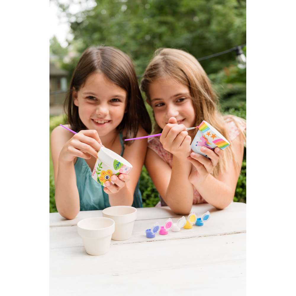 KidzMaker - Paint Your Own Terracotta Flower Pots