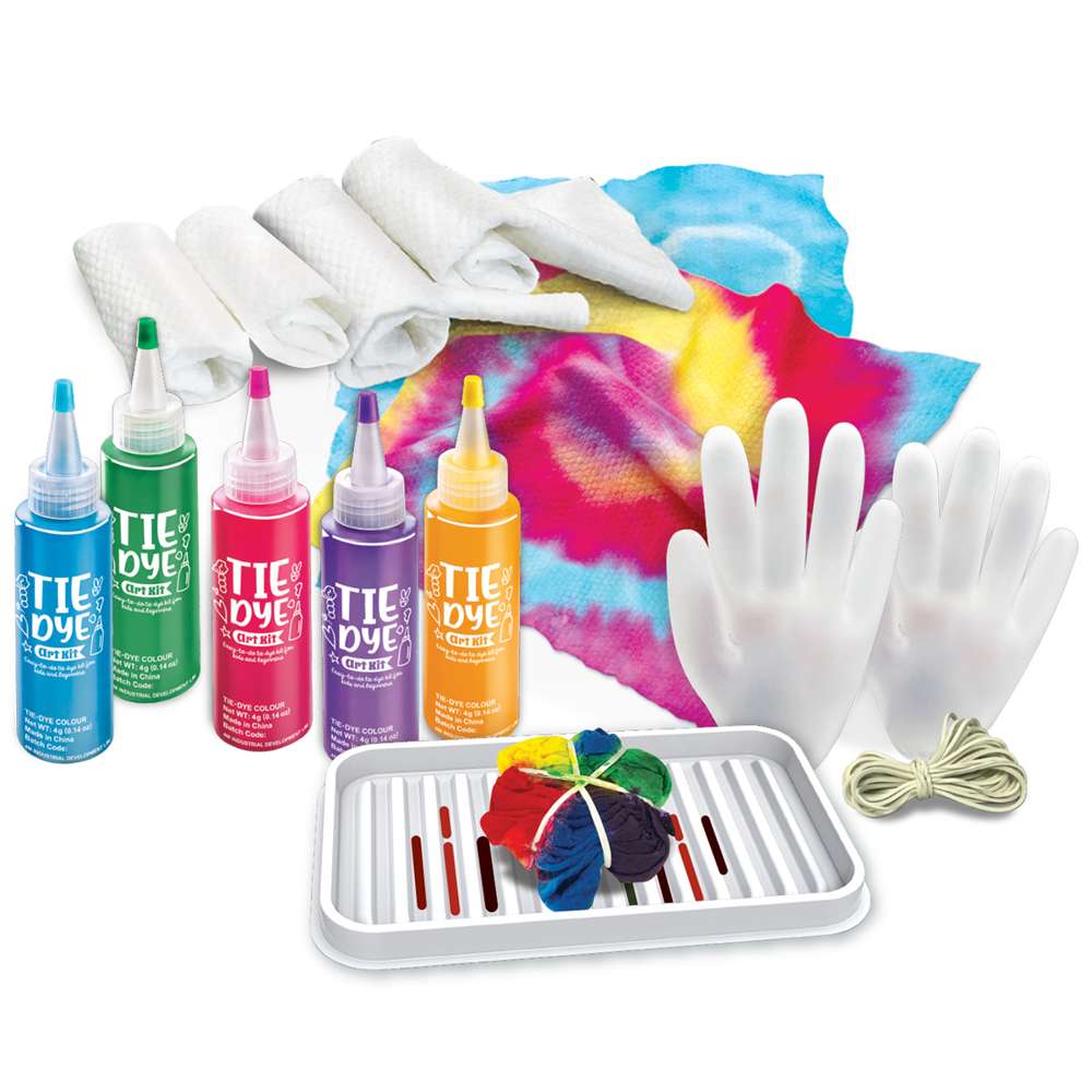 KidzMaker - Tie Dye Art Kit - Damaged Box