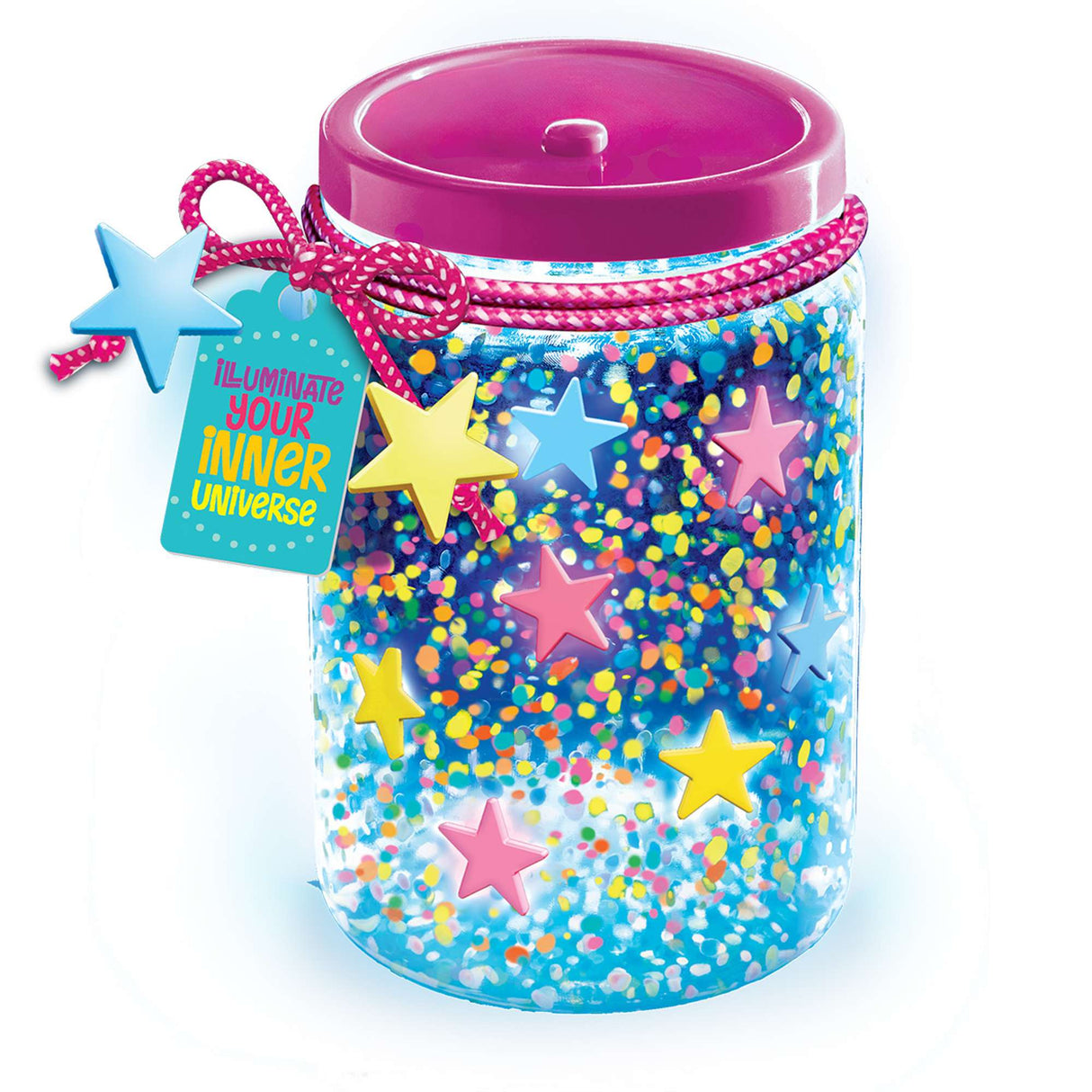 KidzMaker - Galaxy Glow Jar