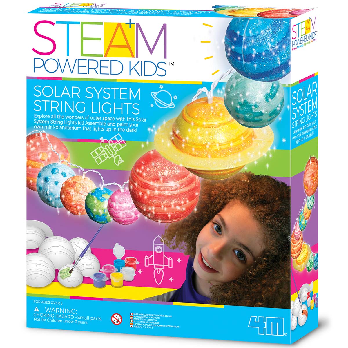 STEAM Powered Kids - Solar System String Lights