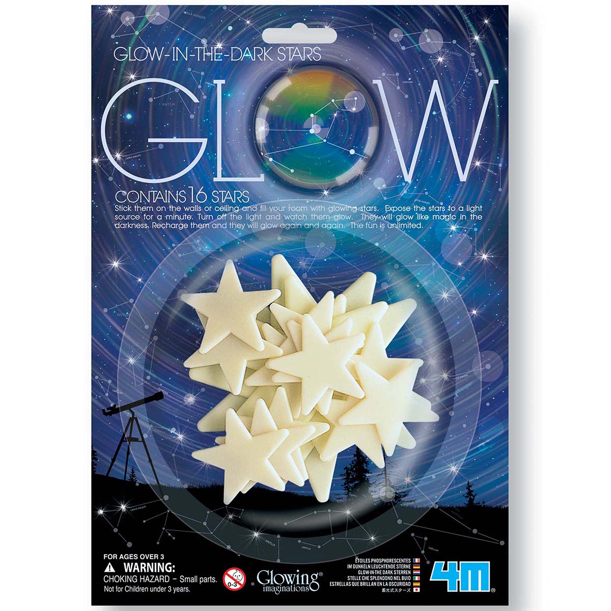 Glow-In-The-Dark Stars - Damaged Box