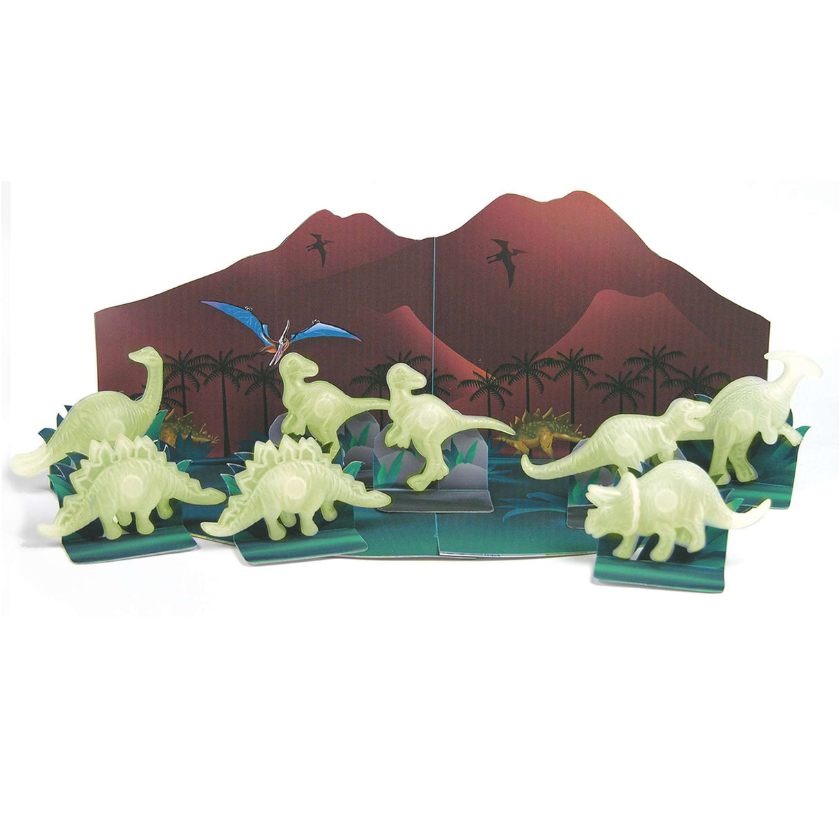 Glow-In-The-Dark 3D Dinosaur - Damaged Box