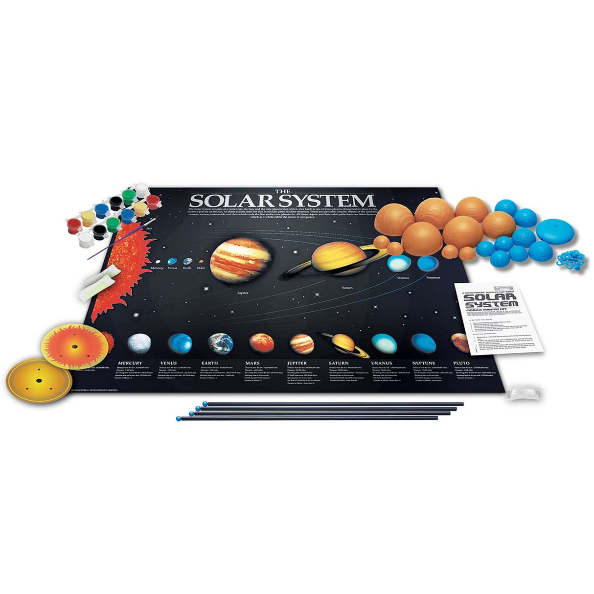3D Solar System Model Making Kit