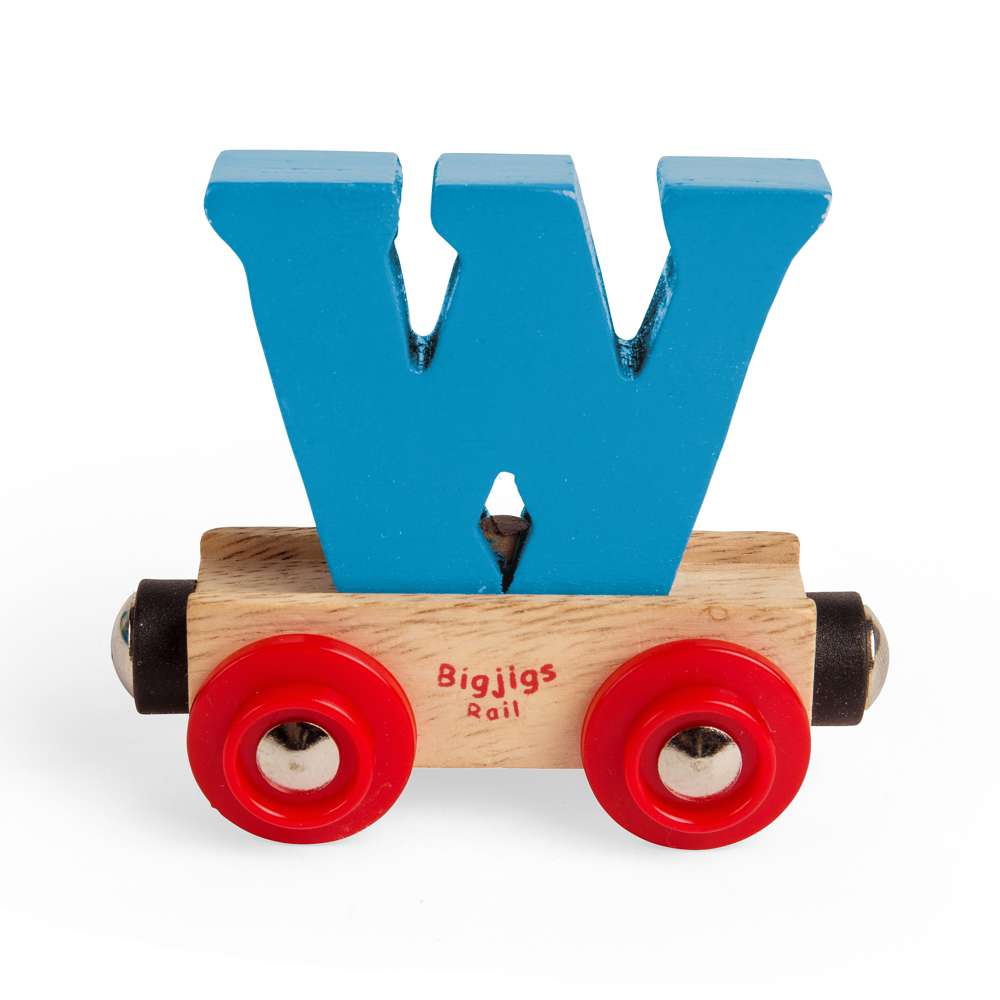 Rail Name Letters and Numbers - W