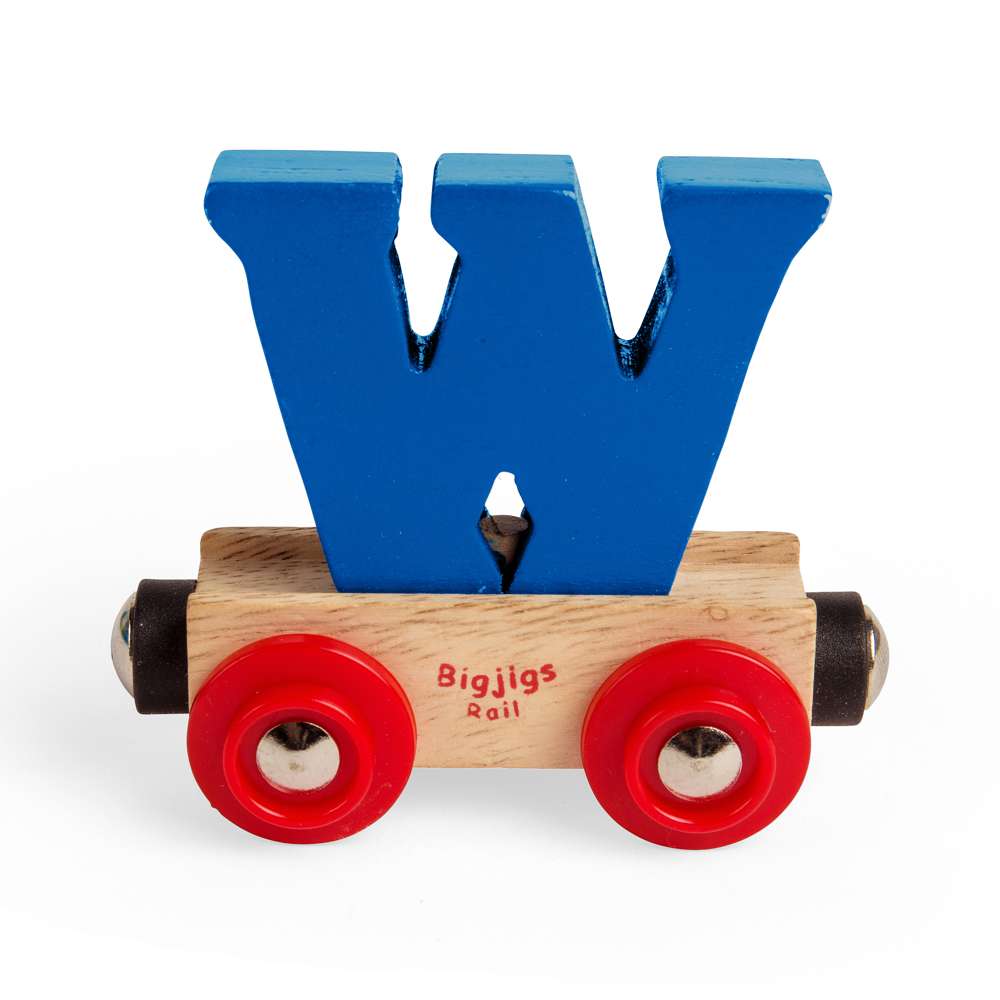 Rail Name Letters and Numbers - W