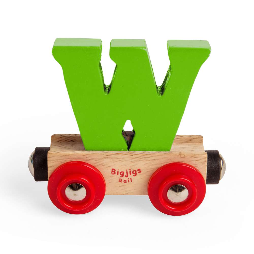 Rail Name Letters and Numbers - W
