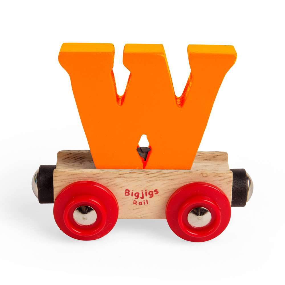 Rail Name Letters and Numbers - W