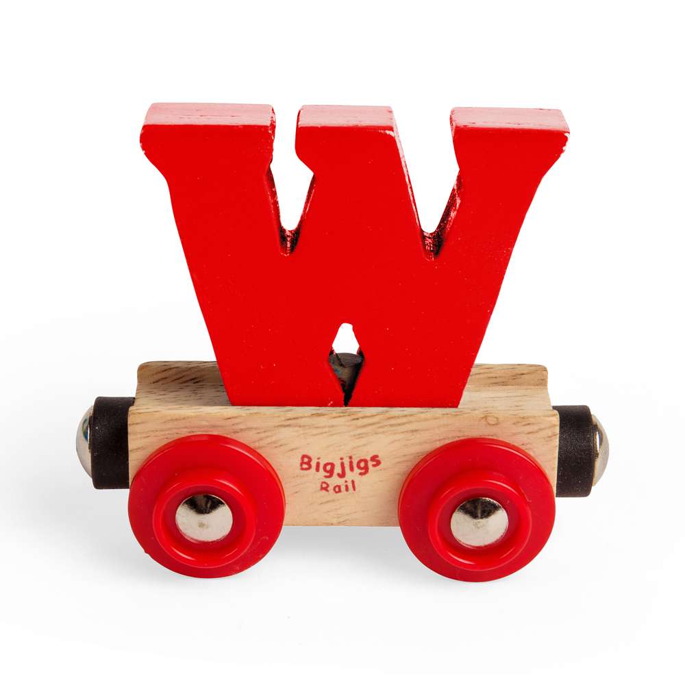 Rail Name Letters and Numbers - W