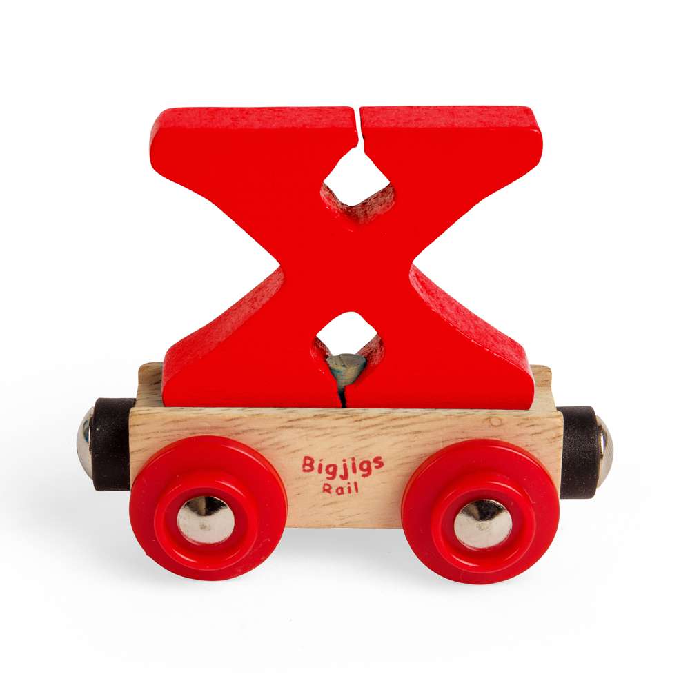 Rail Name Letters and Numbers - X
