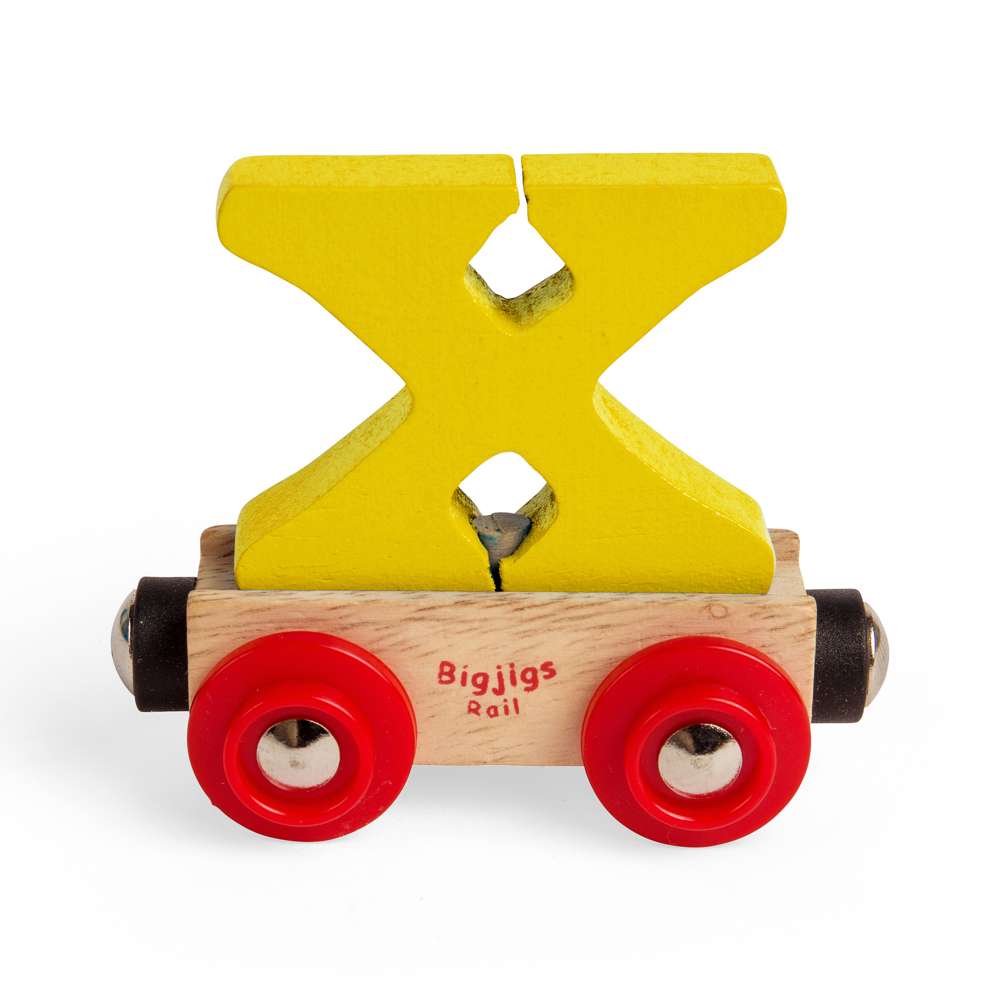 Rail Name Letters and Numbers - X