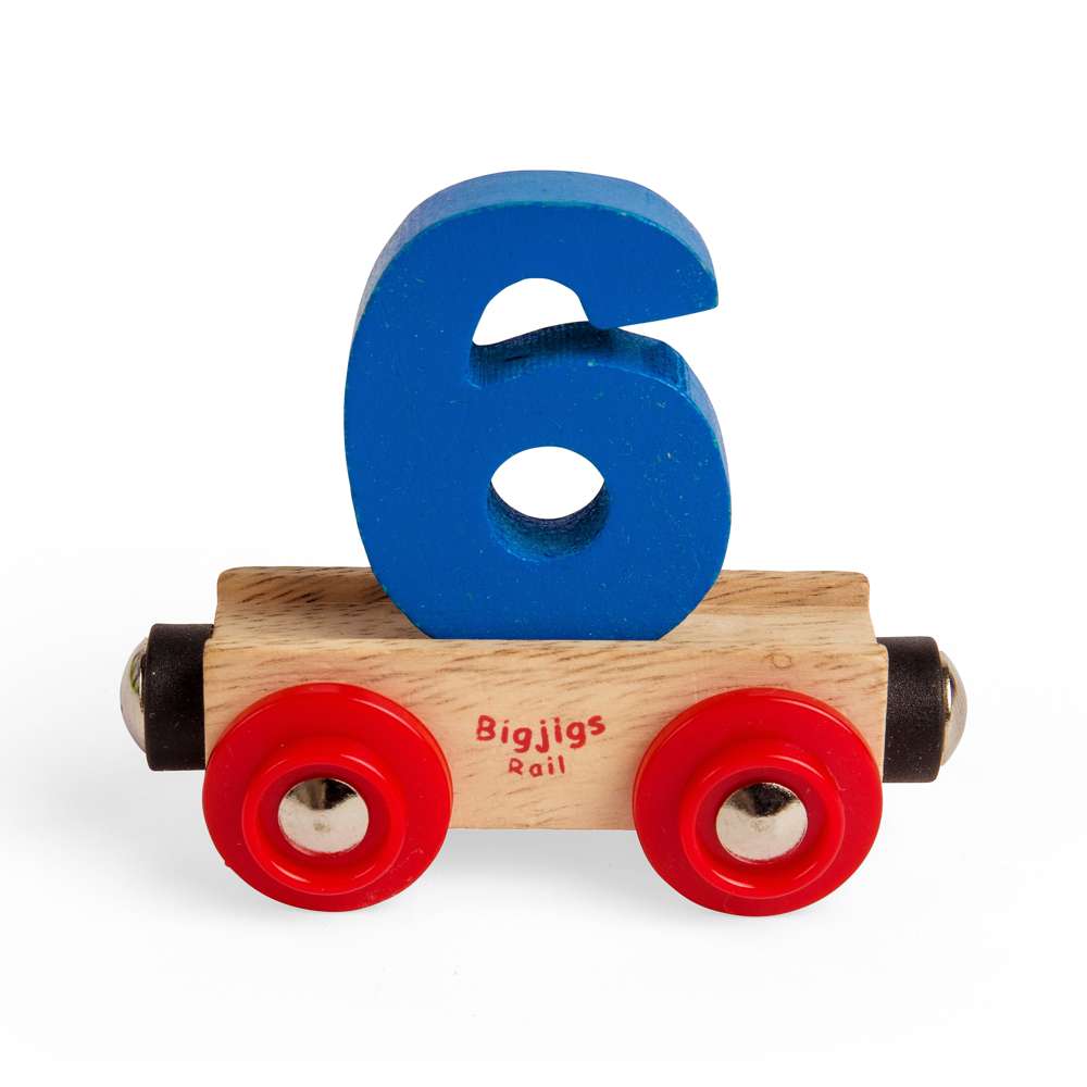 Rail Name Letters and Numbers - 6