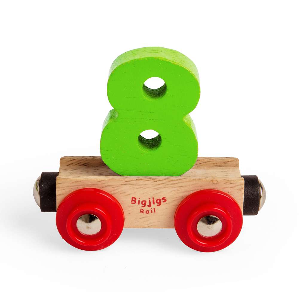 Rail Name Letters and Numbers - 8