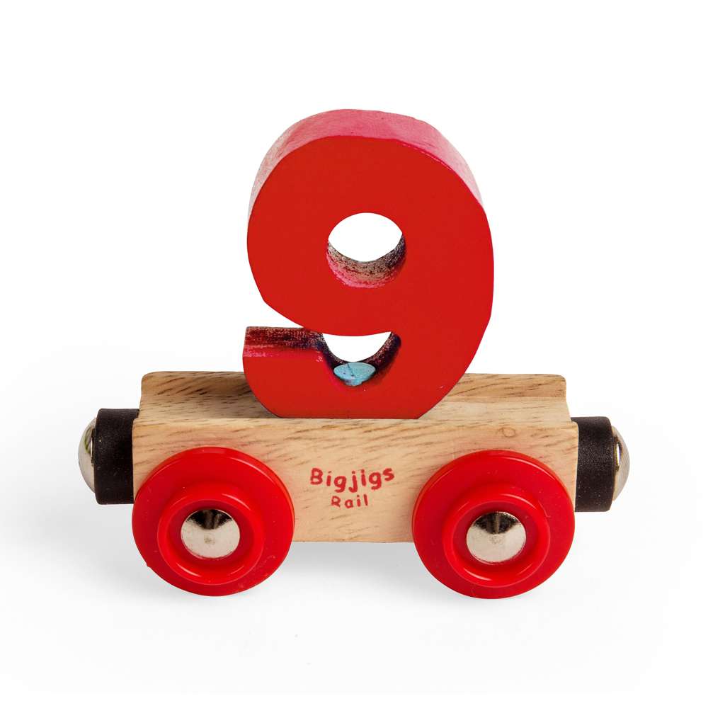 Rail Name Letters and Numbers - 9
