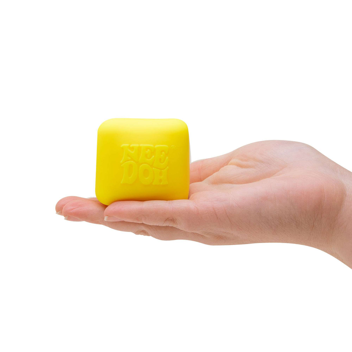 NeeDoh Color Change Cube - Colour Changing Fidget Toy for Kids Sensory Play