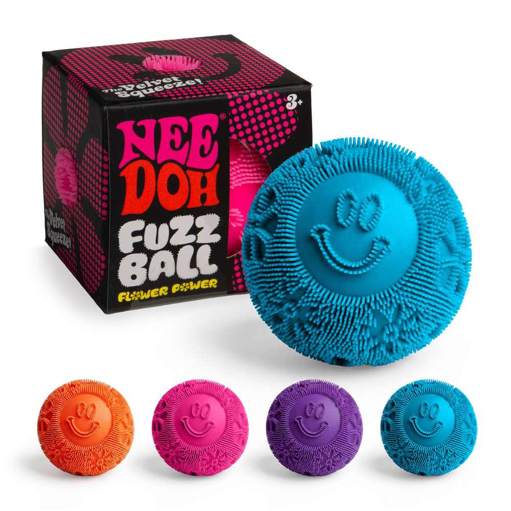 Fuzz Ball Flower Power Needoh - Damaged Box