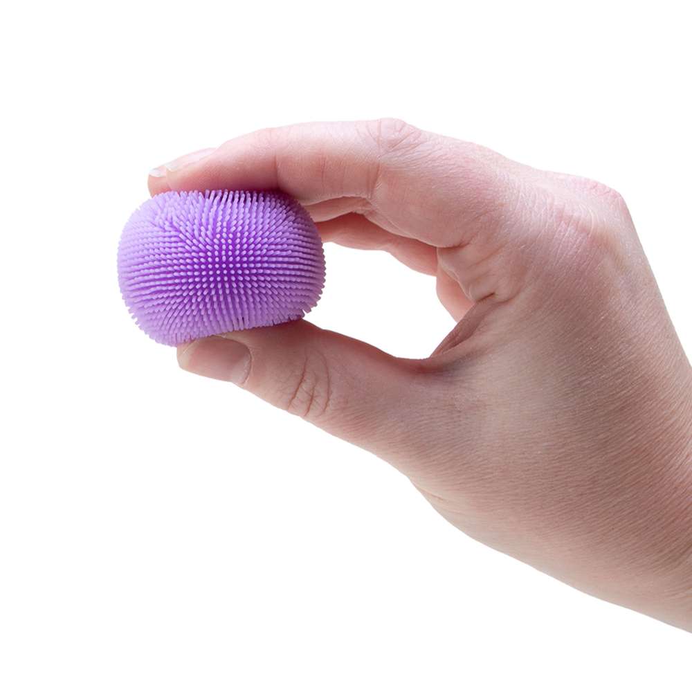 NeeDoh Teenie Fuzz Ball - Mini Fuzzy Stress Balls for Kids, Squishy Sensory Toy
