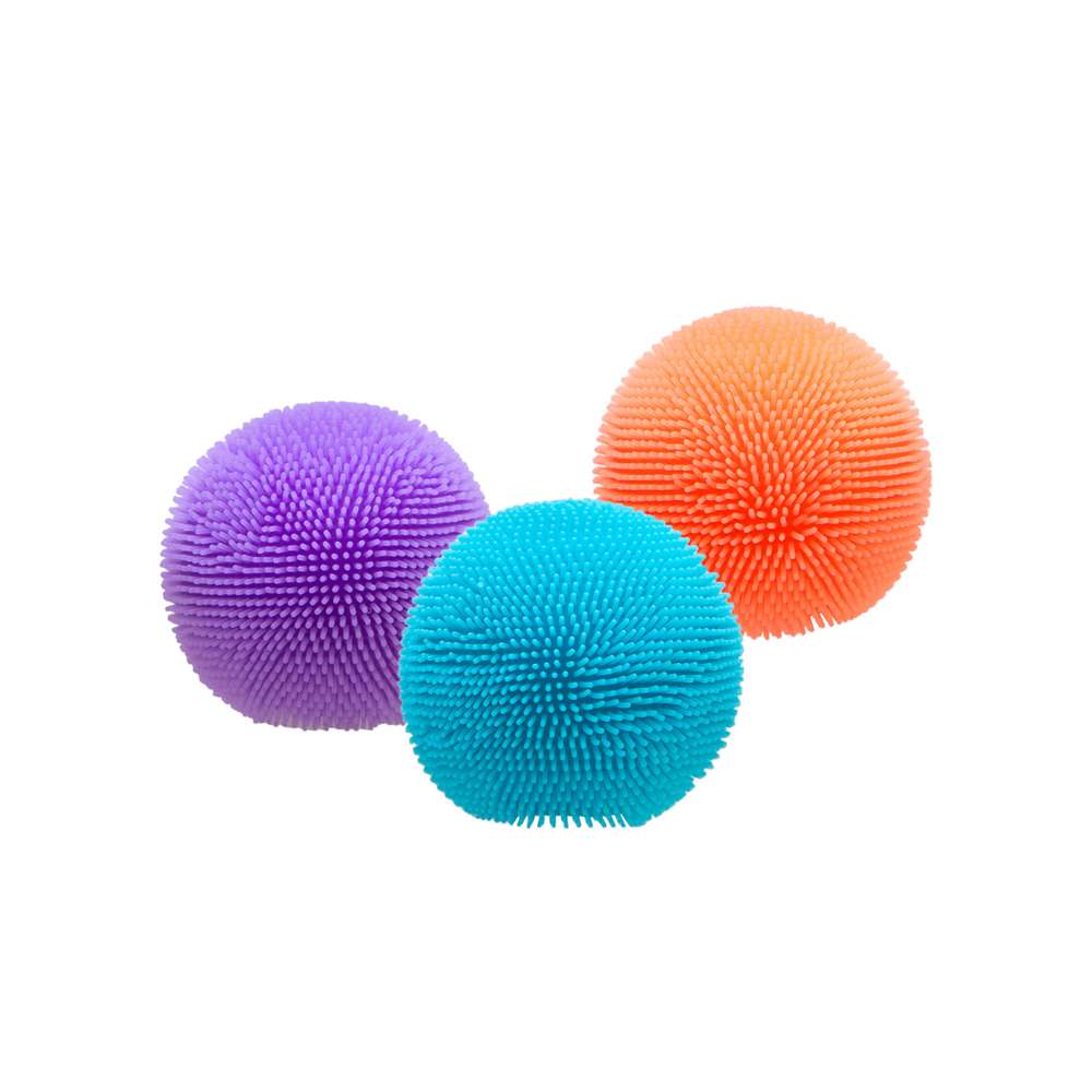 NeeDoh Teenie Fuzz Ball - Mini Fuzzy Stress Balls for Kids, Squishy Sensory Toy