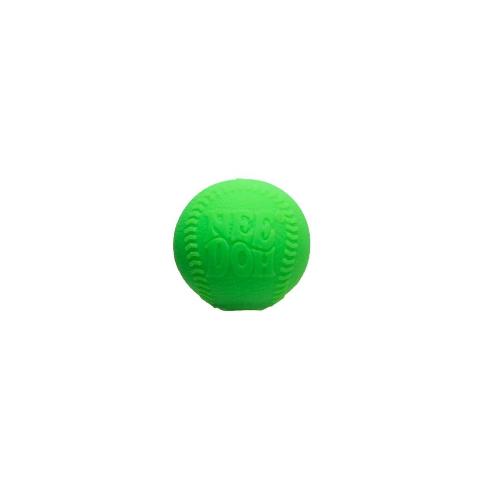 NeeDoh Hot Shots Teenie Classic Groovy Sports Ball Fidget Toy 4 Pack