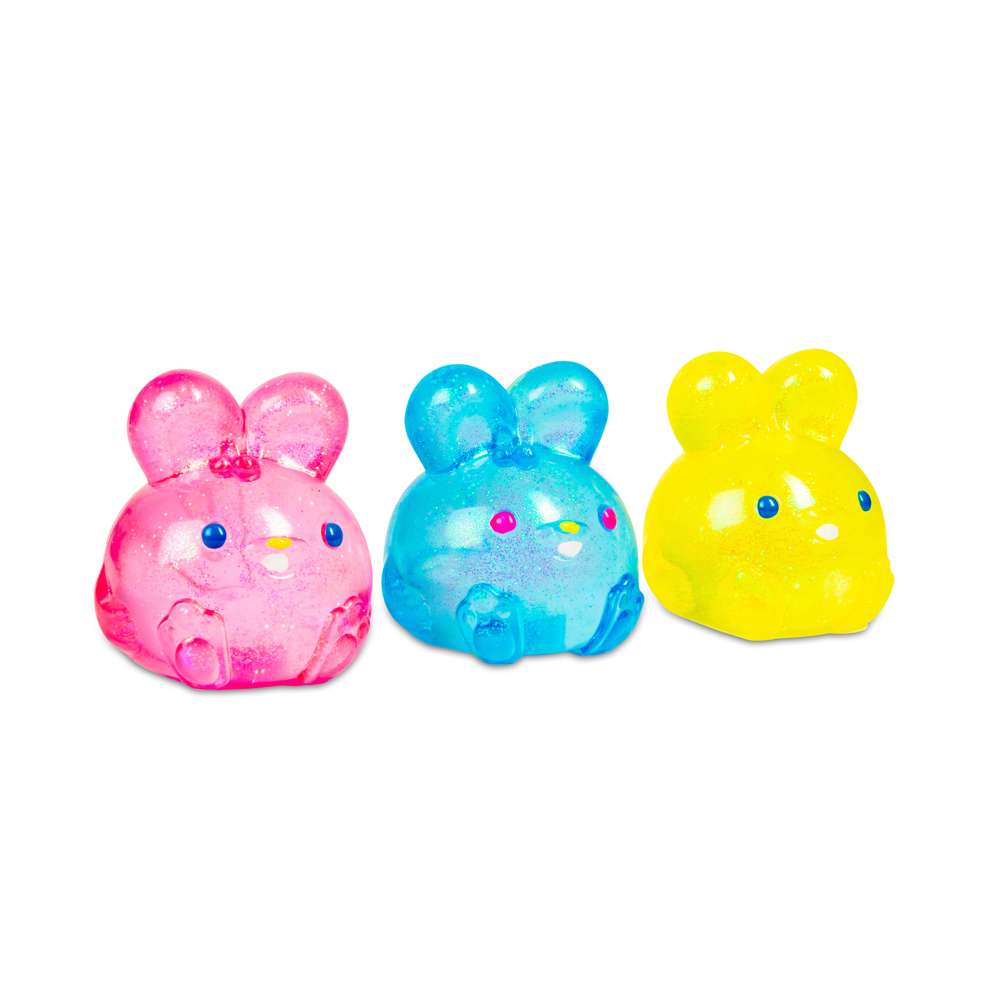 NeeDoh Jelly Hops Super Solid Squish Scented Sparkly Bunny Squishy