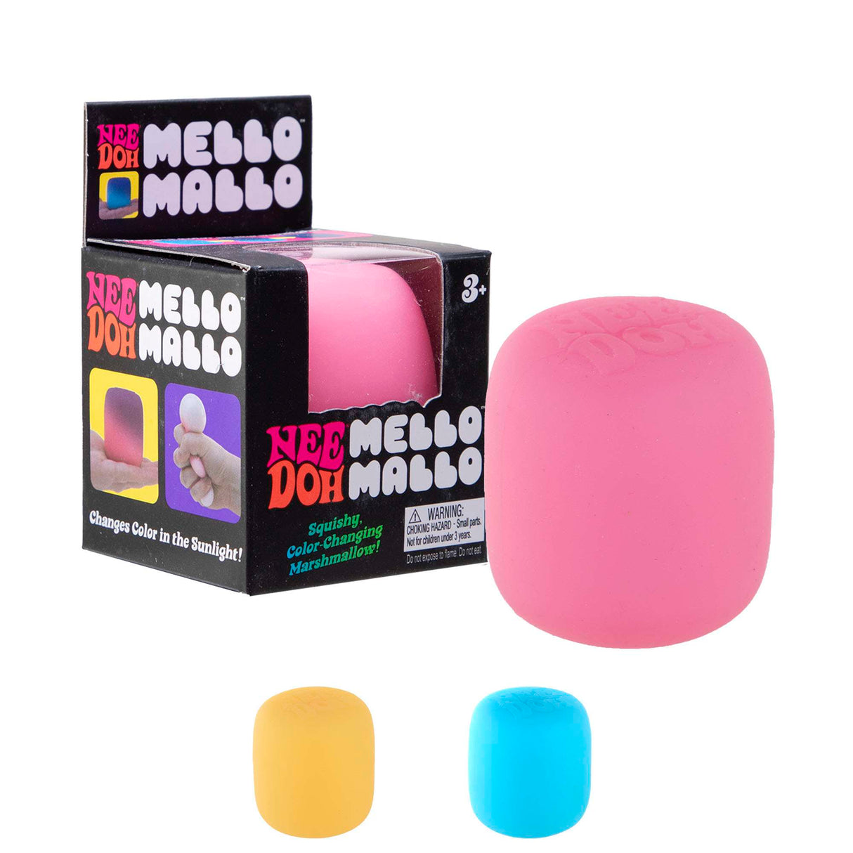 NeeDoh Mello Mallo Marshmallow Fidget Toy - 1 Colour Chosen at Random