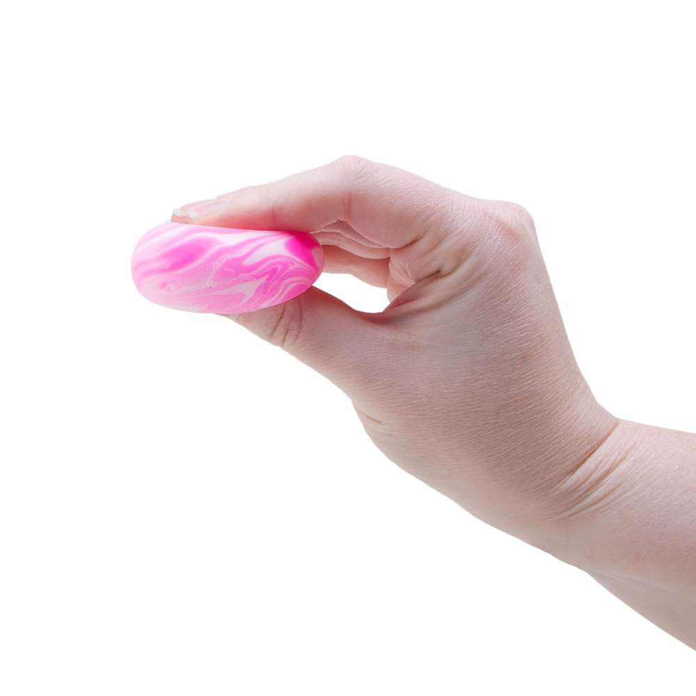 NeeDoh Swirl Teenie Classic Groovy Glob Marbled Look Stress Ball 4 Pack