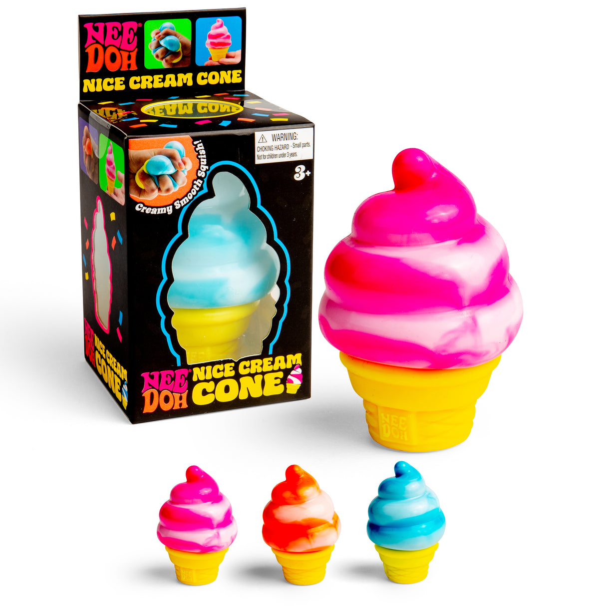 NeeDoh Nice Cream Squishy Fidget Toy for Kids