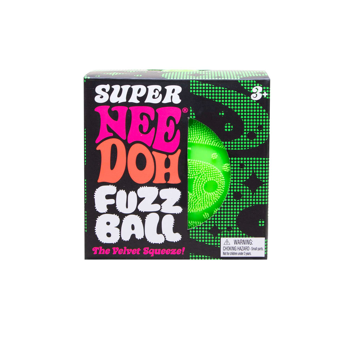 Super NeeDoh Fuzz Ball - Giant Fuzzy Stress Ball, Sensory Toys for Kids, Fidgets