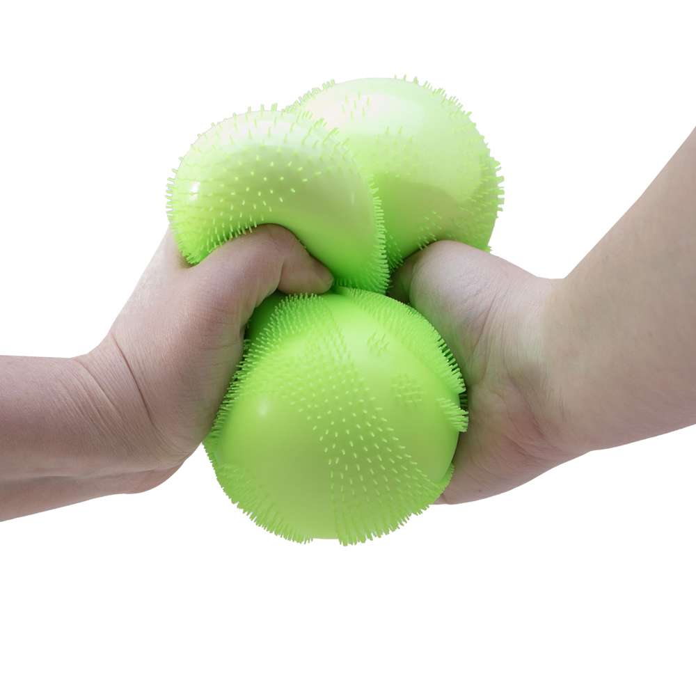 Super NeeDoh Fuzz Ball - Giant Fuzzy Stress Ball, Sensory Toys for Kids, Fidgets