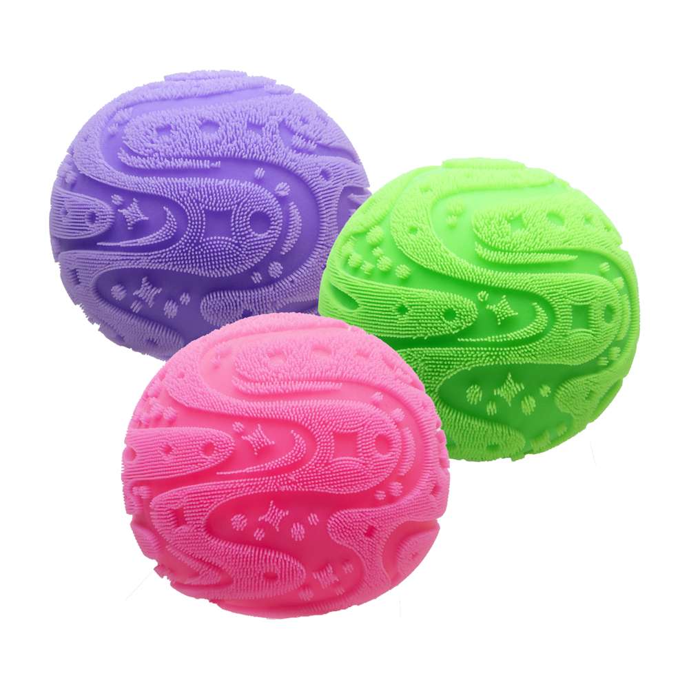 Super NeeDoh Fuzz Ball - Giant Fuzzy Stress Ball, Sensory Toys for Kids, Fidgets