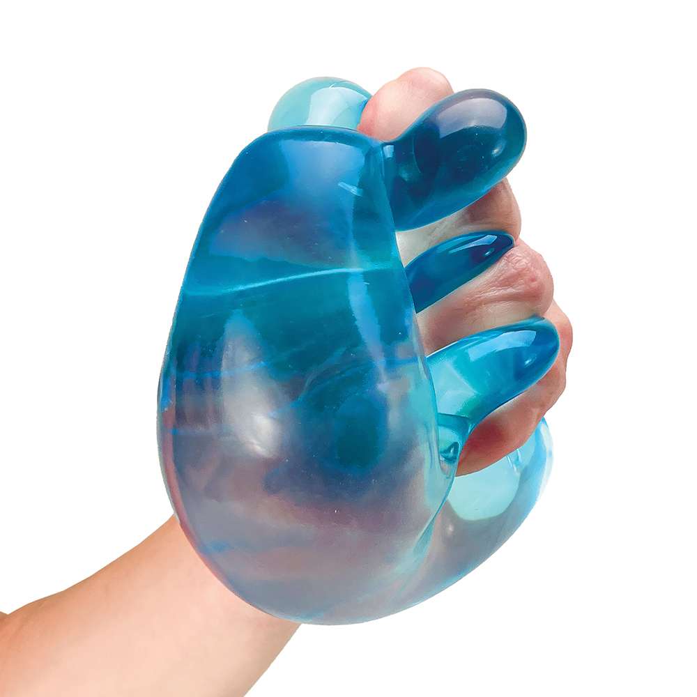 NeeDoh Niceberg Super Solid Squish Large Ice Cube Shaped Fidget Toy