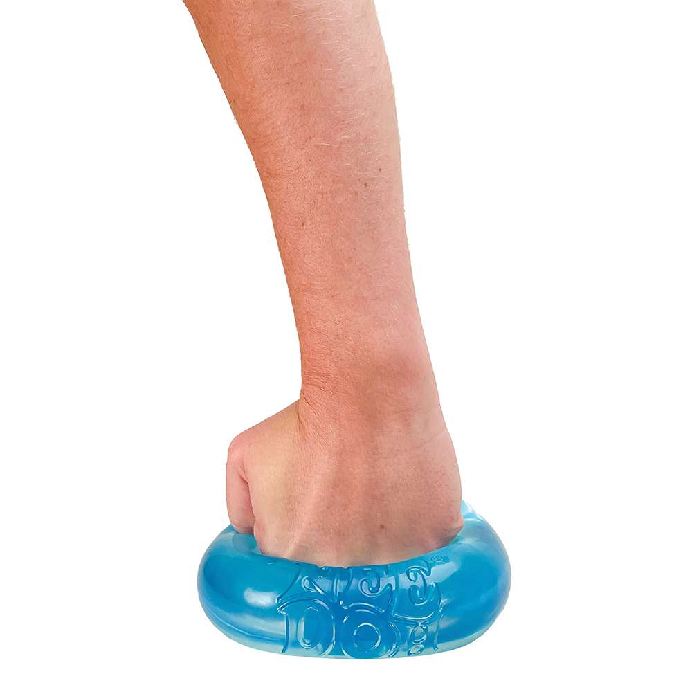 NeeDoh Niceberg Super Solid Squish Large Ice Cube Shaped Fidget Toy