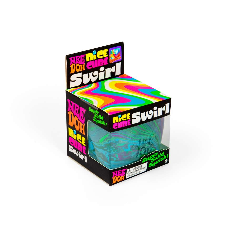 NeeDoh Nice Cube Swirl Fidget Toy - Damaged Box