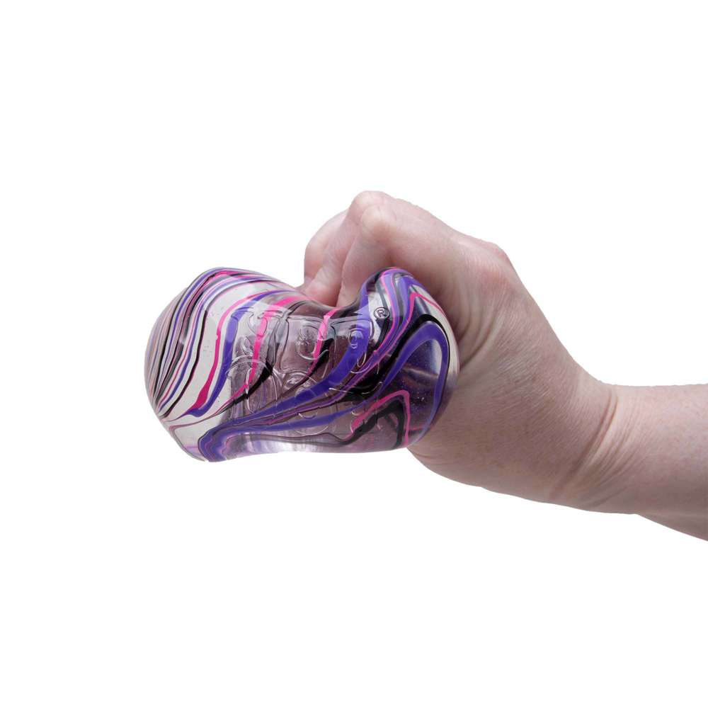 NeeDoh Niceberg Swirl Super Solid Squish Large Cube Sensory Fidget Toy