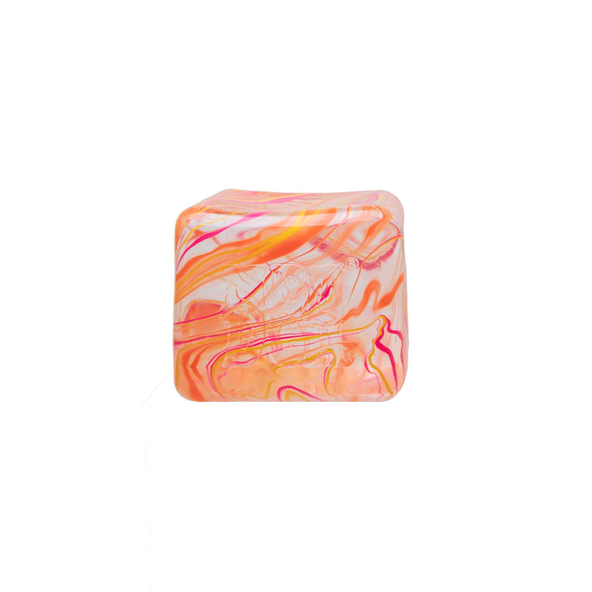 NeeDoh Nice Berg Swirl - Giant Marbled Fidget Cube, Squishy Toy Cubes for Kids