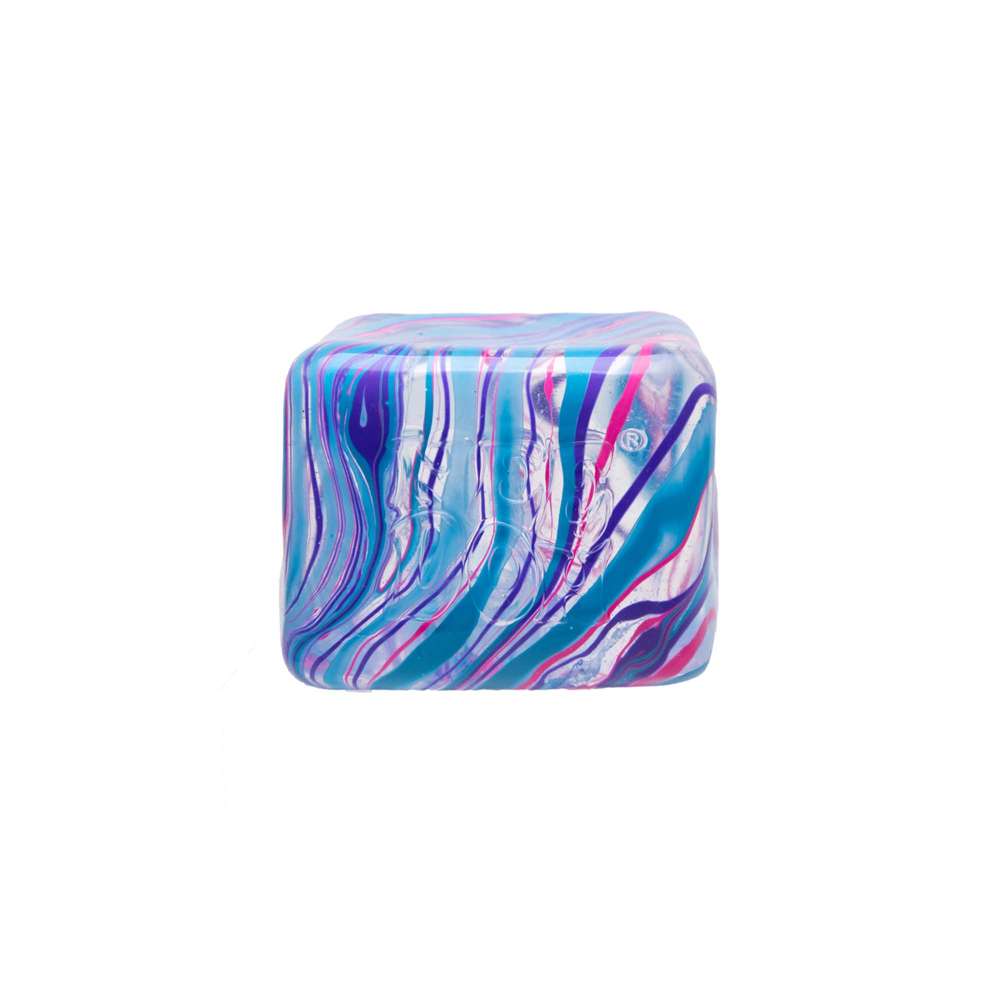 NeeDoh Niceberg Swirl Super Solid Squish Large Cube Sensory Fidget Toy