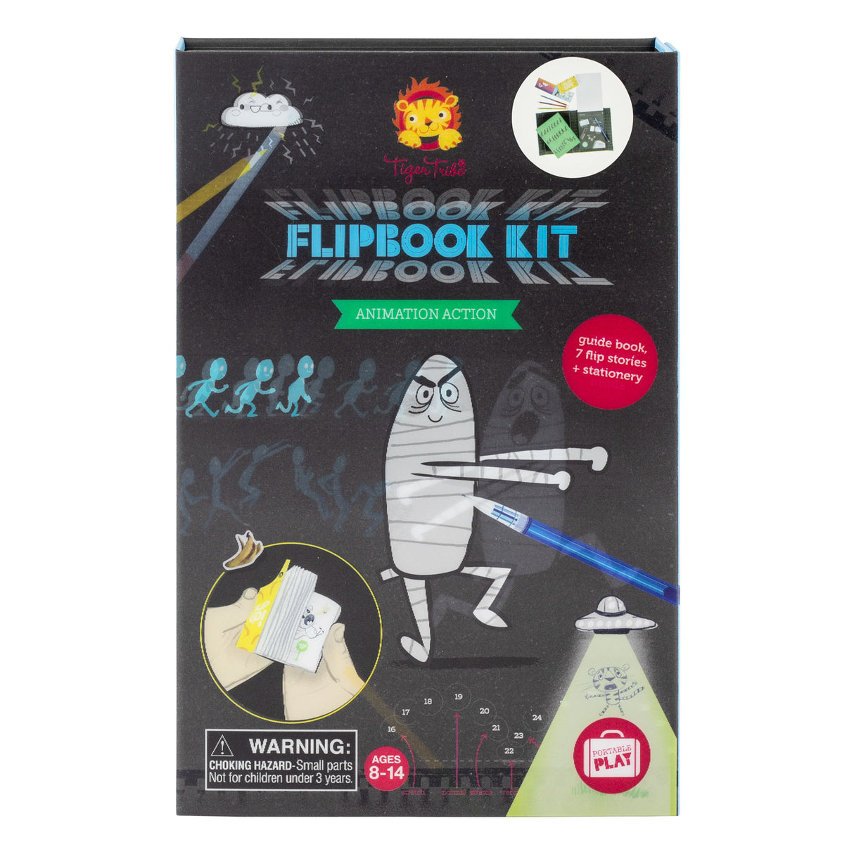 Flip Book Kit - Animation Action - Damaged Box