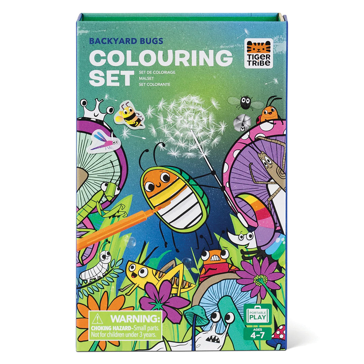 Colouring Set - Backyard Bugs