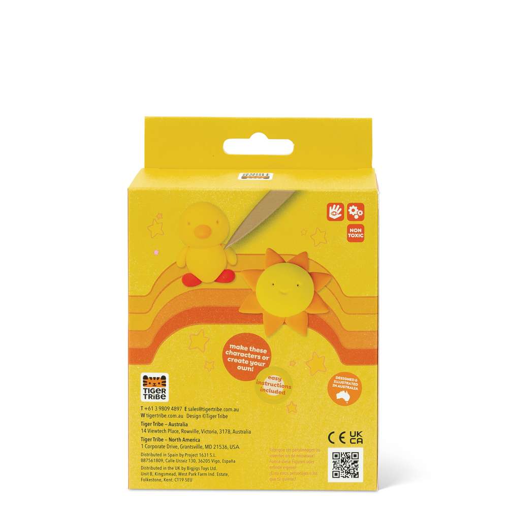 Tiger Tribe Super Clay - Fun Air Dry Modelling Clay for Kids