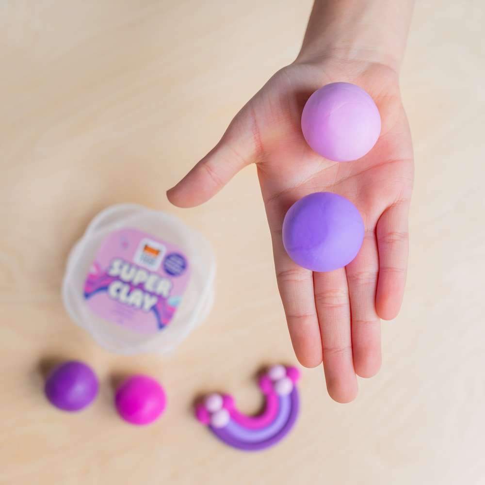 Tiger Tribe Super Clay - Fun Air Dry Modelling Clay for Kids