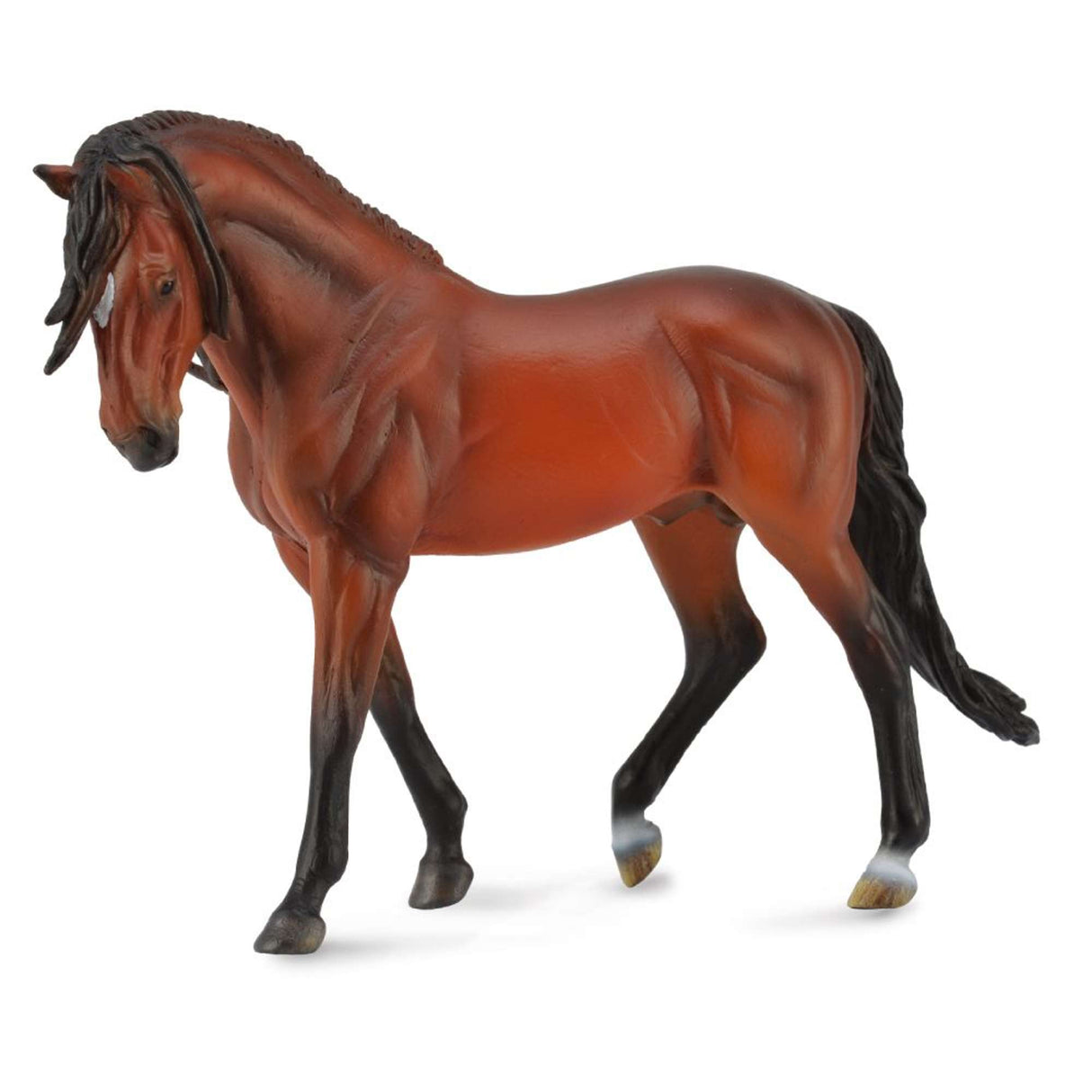 Andalusian Stallion Bright Bay 1:12 (Deluxe)