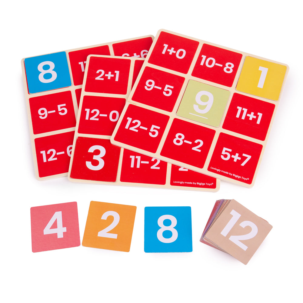 Maths Bingo - Add and Subtract | Maths Games For Kids | Bigjigs Toys