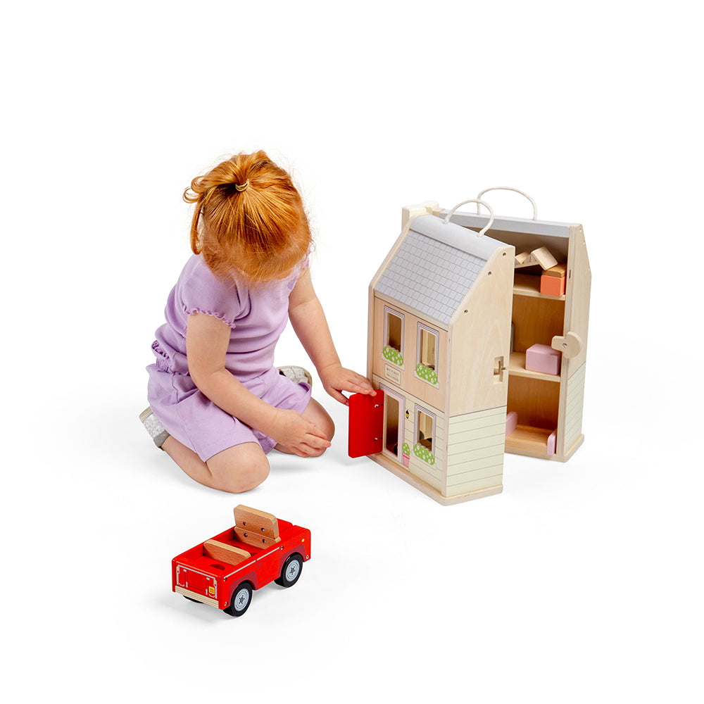 Folding Dolls House Set - DAMAGED BOX
