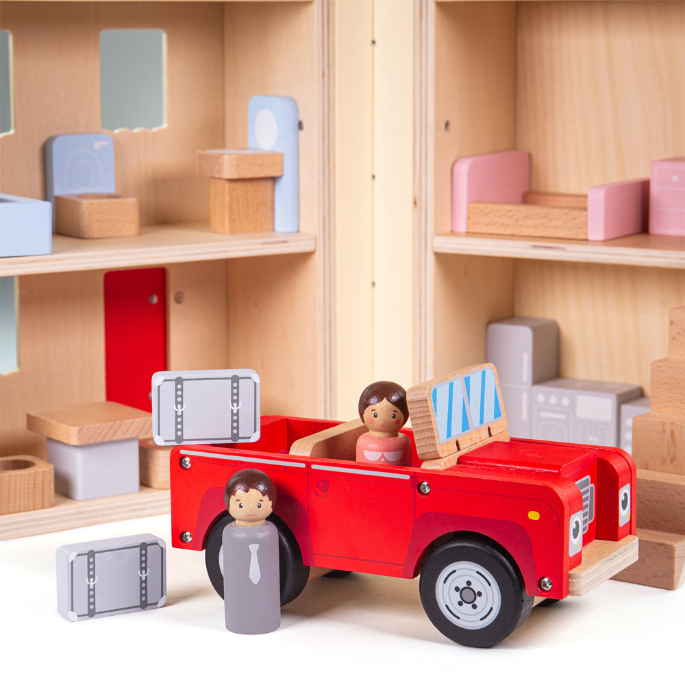 Folding Dolls House Set - DAMAGED BOX