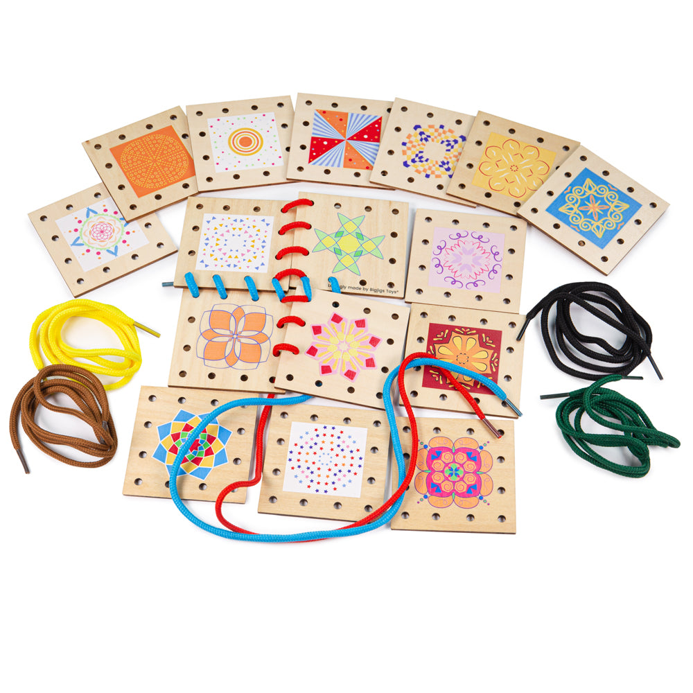 Lacing Tiles