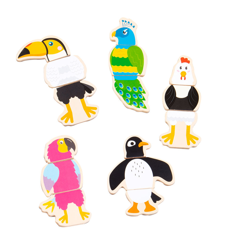 Mag-Play Mix-Ups - Feathered Friends