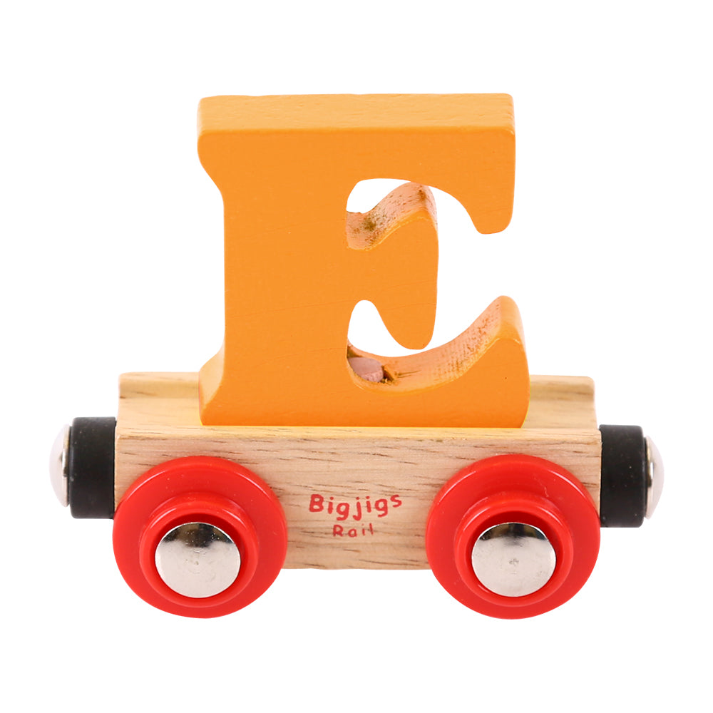 Rail Name Letters and Numbers E Orange