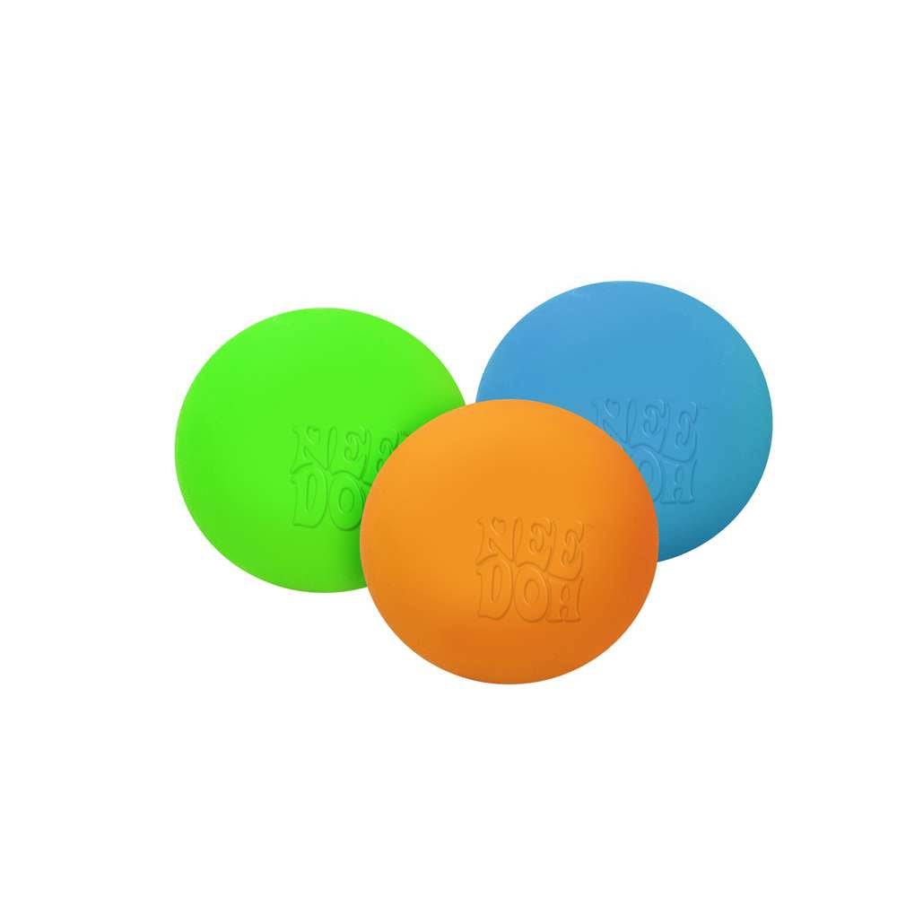 NeeDoh Teenie Classic Groovy Mini Squishy Stress Relief Fidget Toy 3 Pack